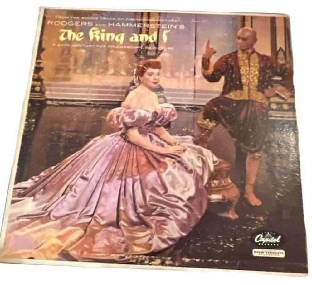 Rodgers and Hammerstein's The King and I Original Soundtrack Vinyl LP (1956)
